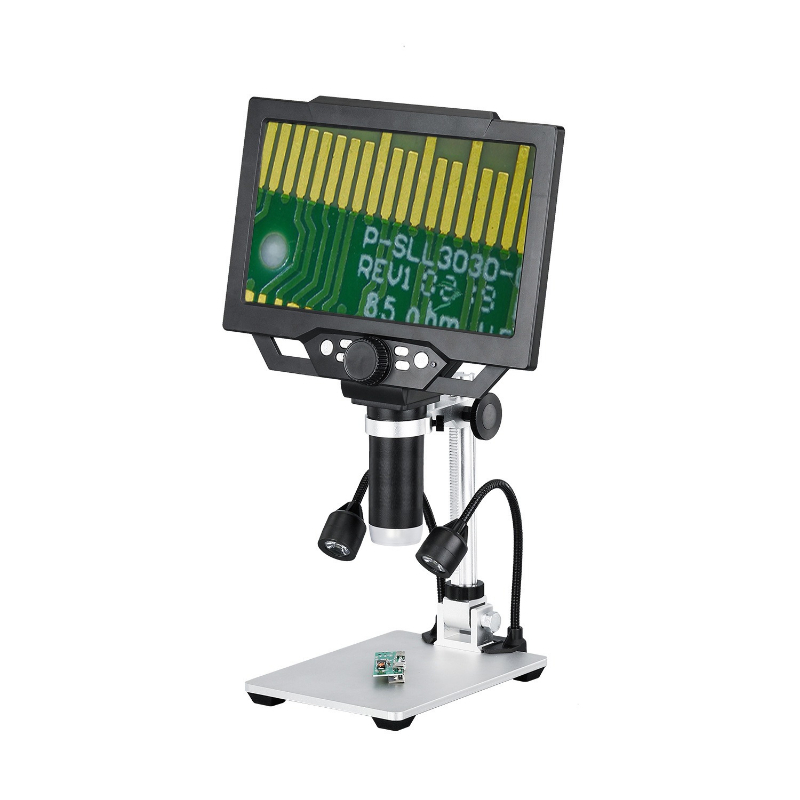 Electronics Repair Microscope - Microscopio digital LCD portátil 50‑1600X 12MP