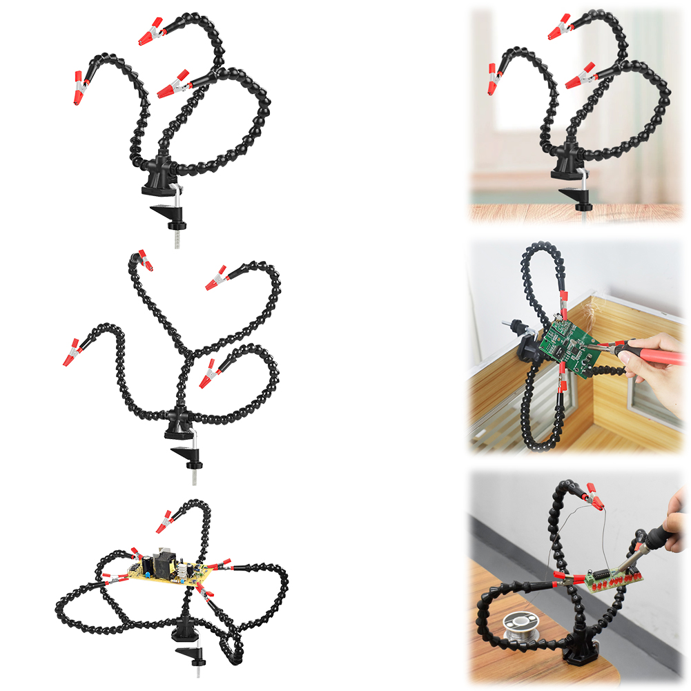 Electronics Repair Workstation - Abrazadera de escritorio para soldar, herramienta