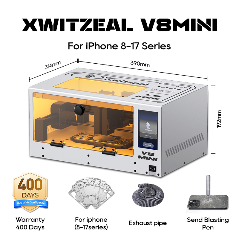 Electronics Repair Tools - Xwitzeal ® Máquina Láser V8 MINI