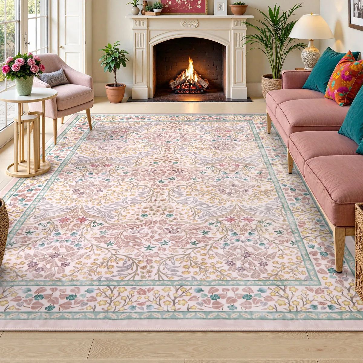Electronics Repair Workstation - Alfombra Decorativa de Estilo Bohemio con