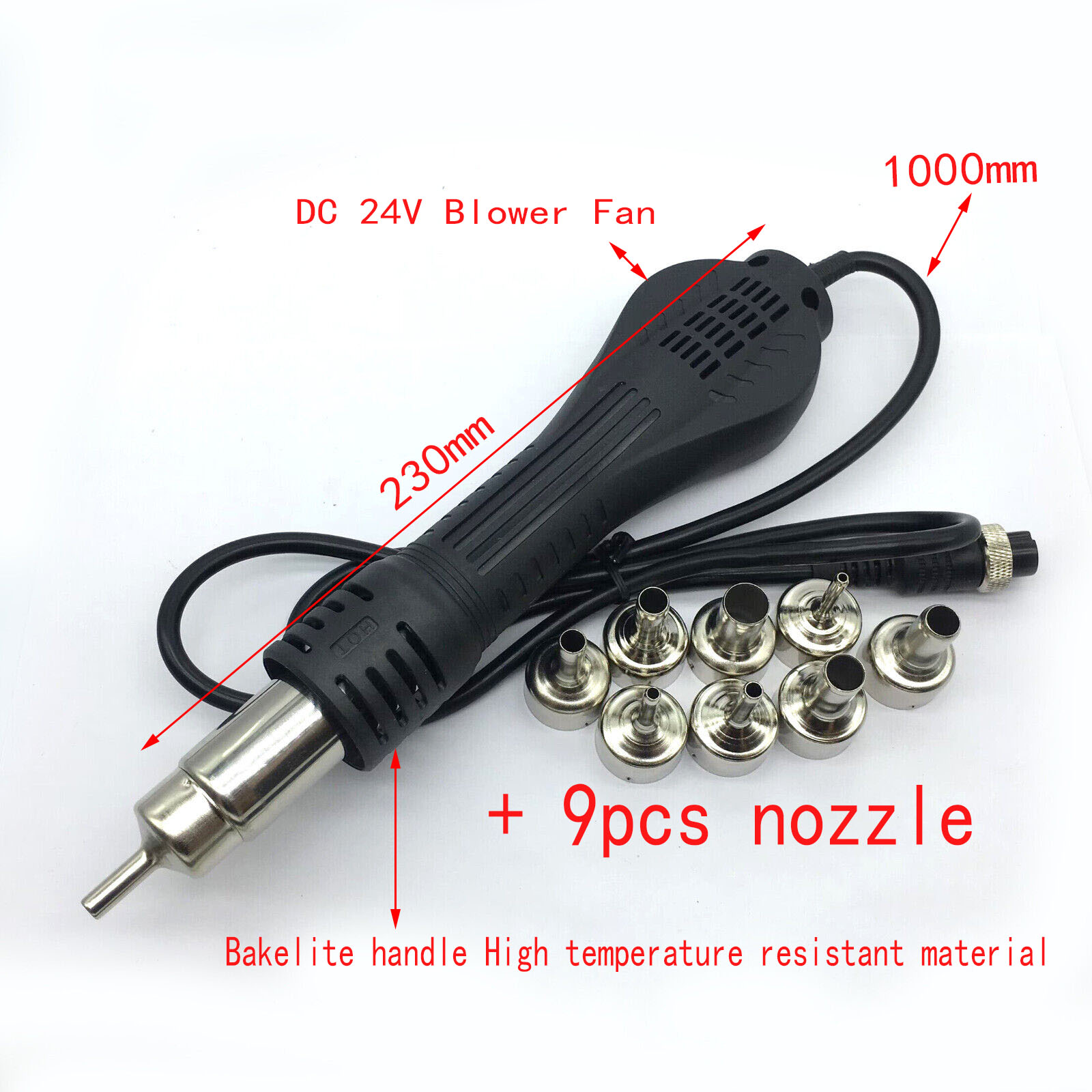 Pistola de calor de aire calie - Hot Air Station 858 reseña y precio