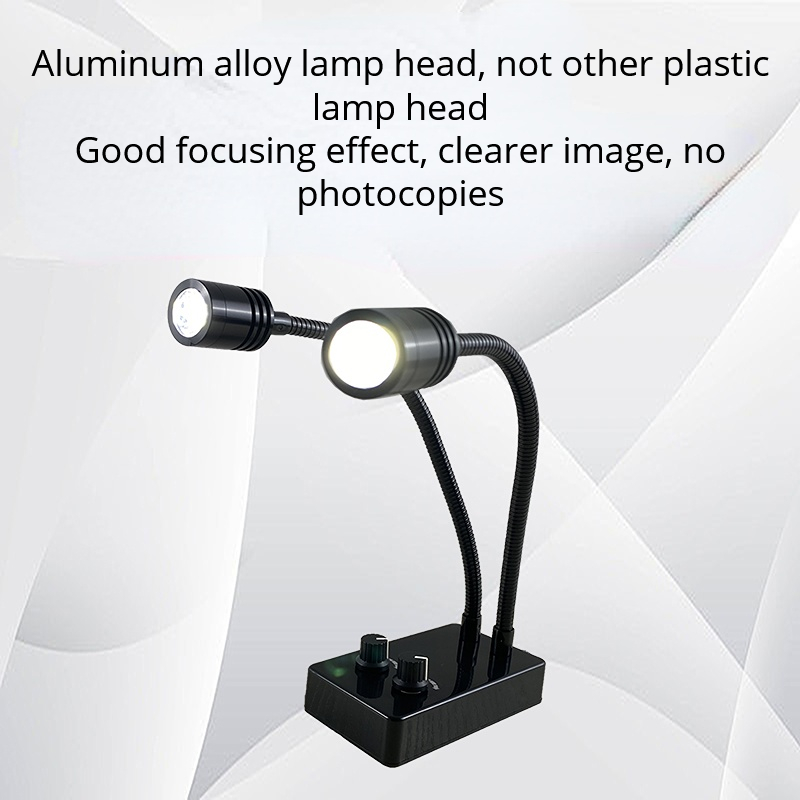 Lámpara de Cuello de Cisne LED - Electronics Repair Microscope reseña y precio