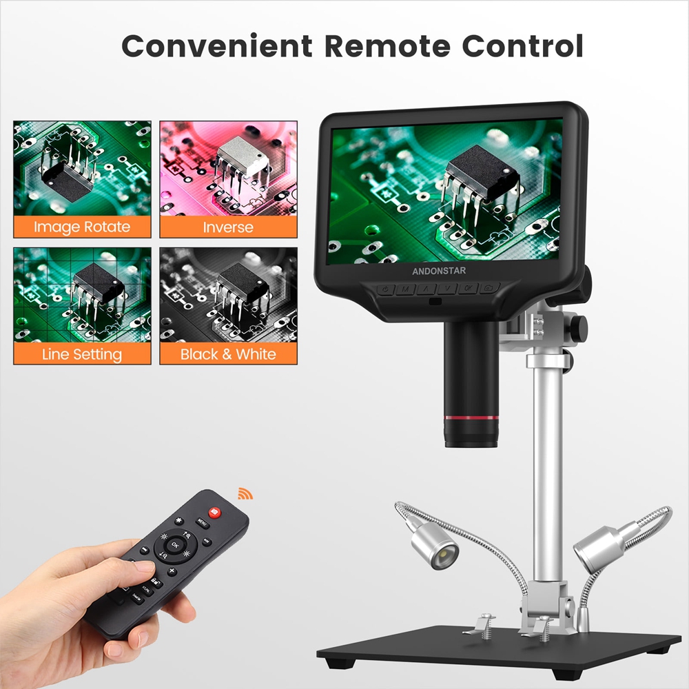 Andonstar-microscopio Digital  - Electronics Repair Microscope reseña y precio