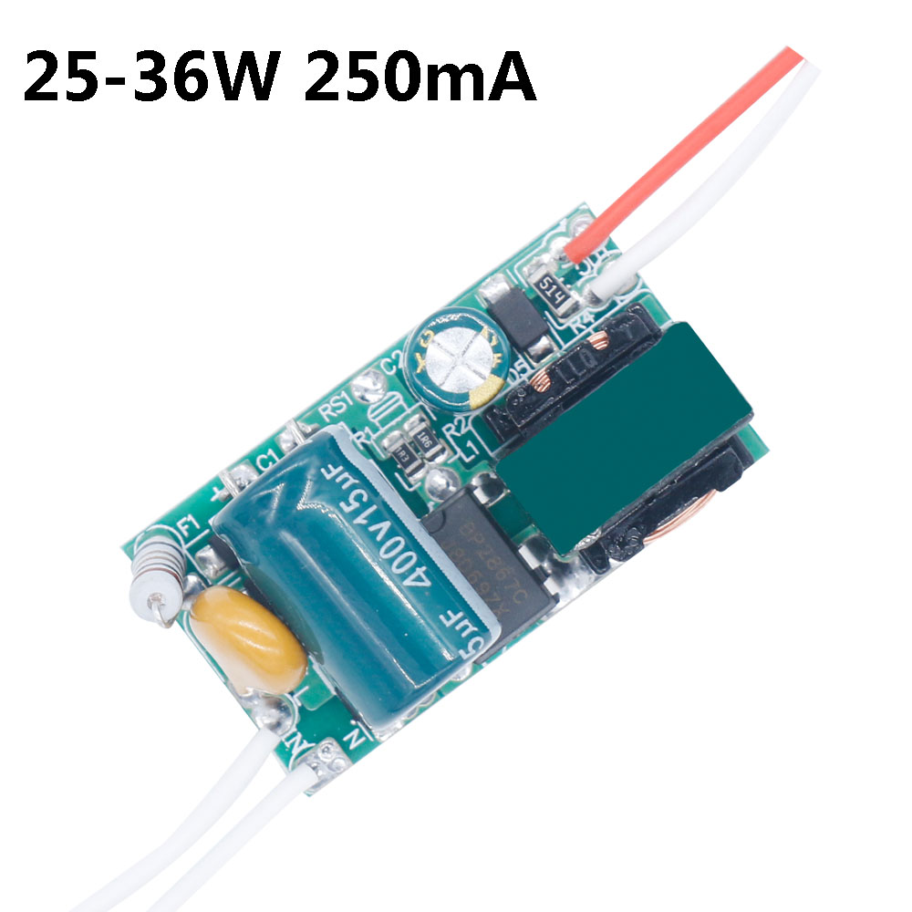 Controlador LED 25-36W 36-50W  - Electronics Repair Youtube reseña y precio
