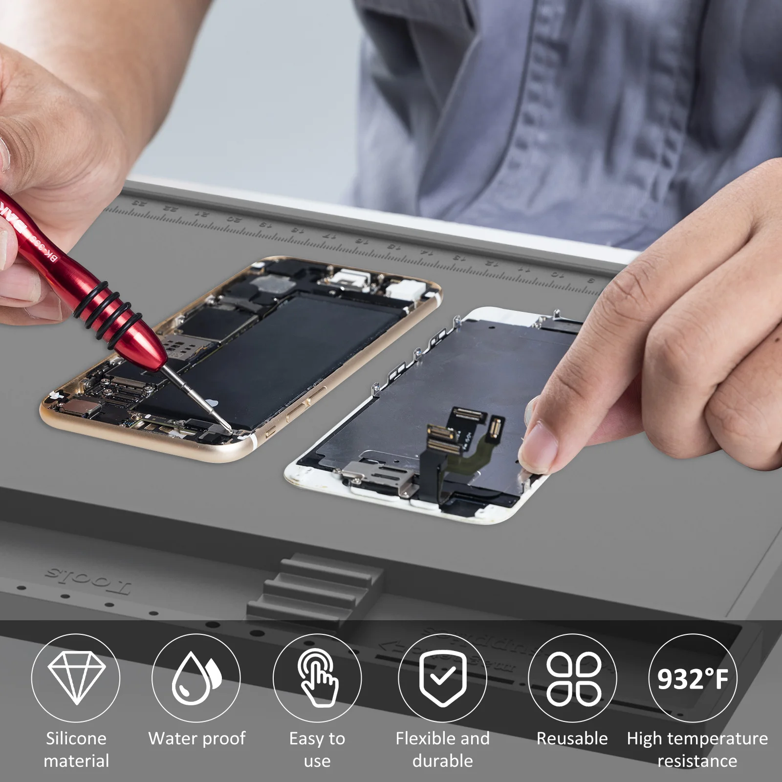 Alfombrilla para estación de s - Electronics Repair Workstation reseña y precio