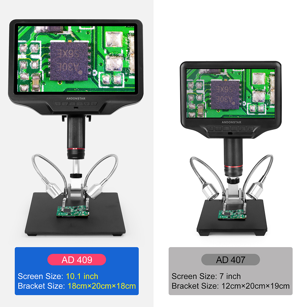 Andonstar AD409 HDMI microscop - Electronics Repair Microscope reseña y precio
