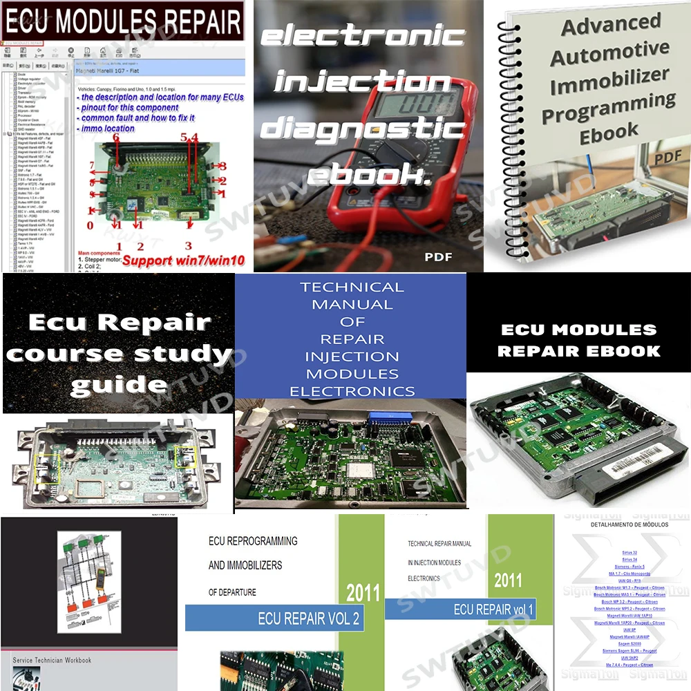 Guía de reparación de ECU para - Electronics Repair Guide reseña y precio
