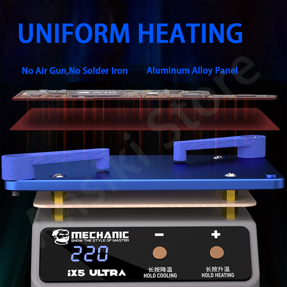 Plataforma de Calentamiento ME - Electronics Repair Workstation reseña y precio