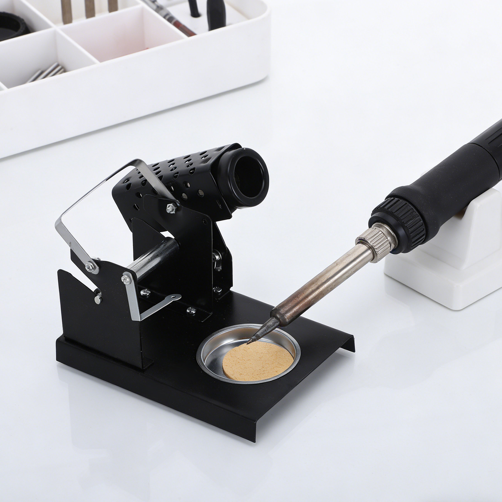 Soporte metálico compacto y re - Electronics Repair Tools reseña y precio